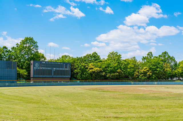 グラウンド付帯設備の土壌脱臭装置